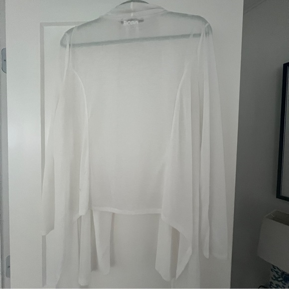 BCBG White Light Open Cardigan - Picture 7 of 9